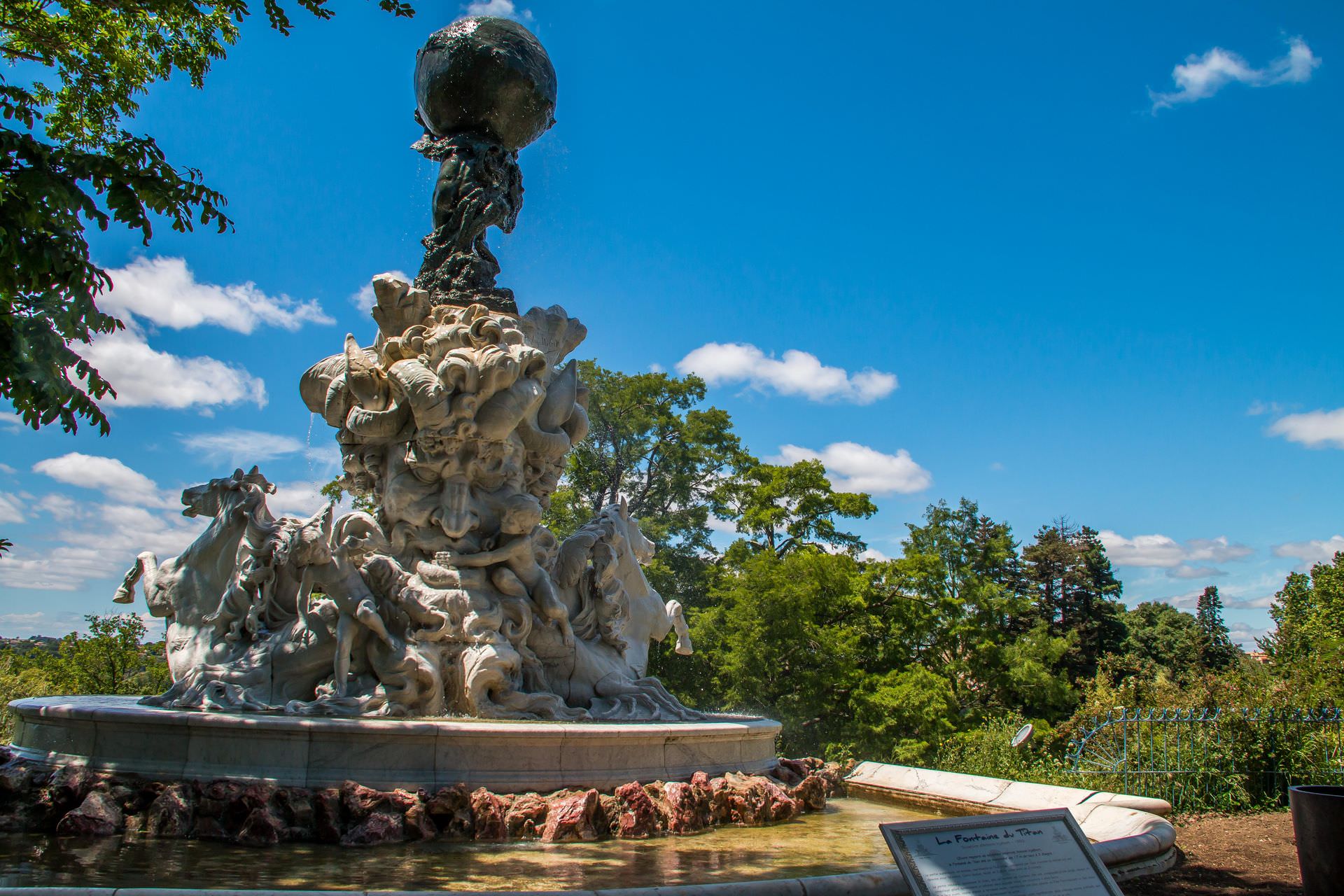 Jardin du Plateau des Poètes à Béziers