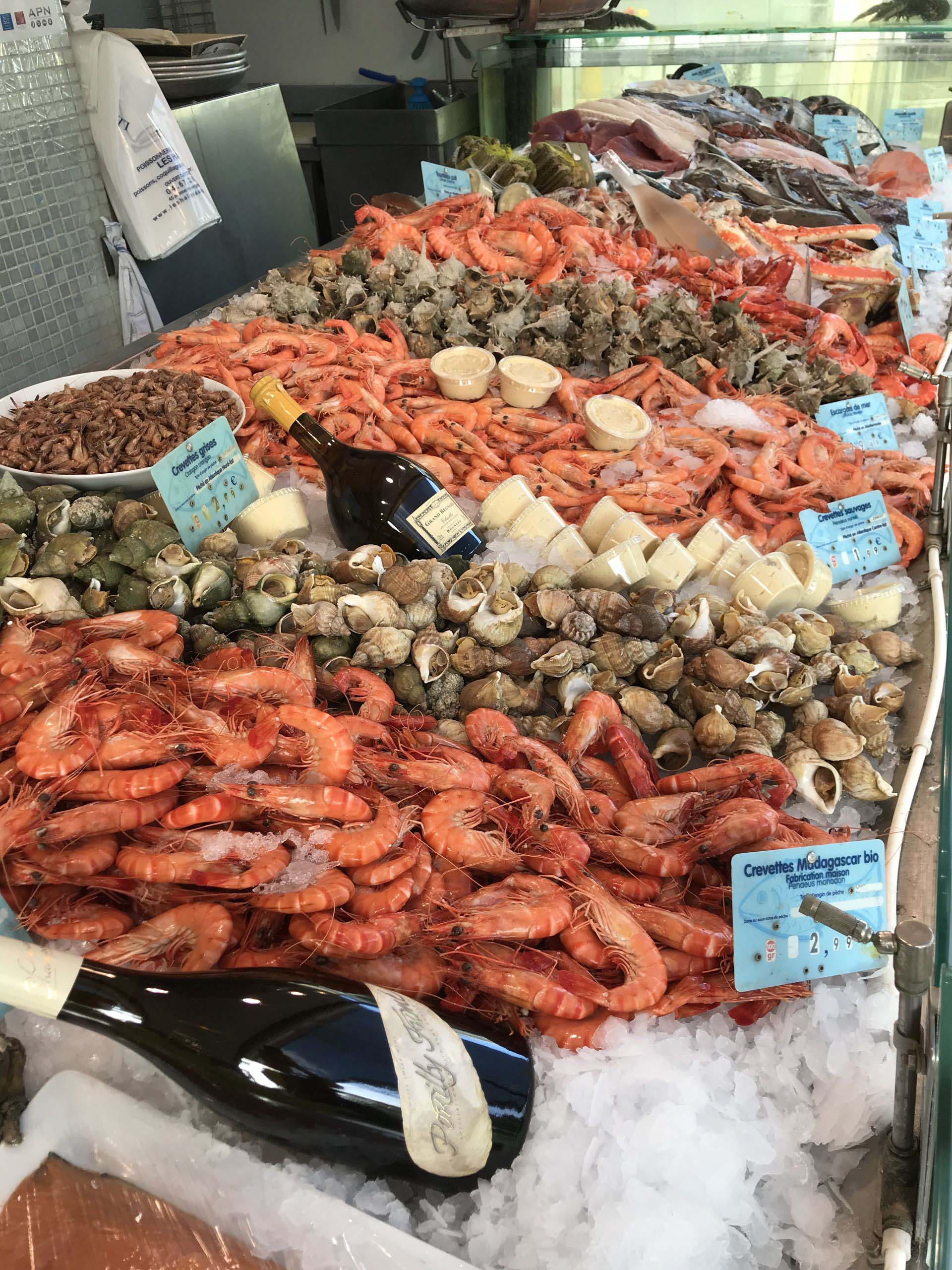 Restaurant Poissonnerie les Halles au Cap d'Agde