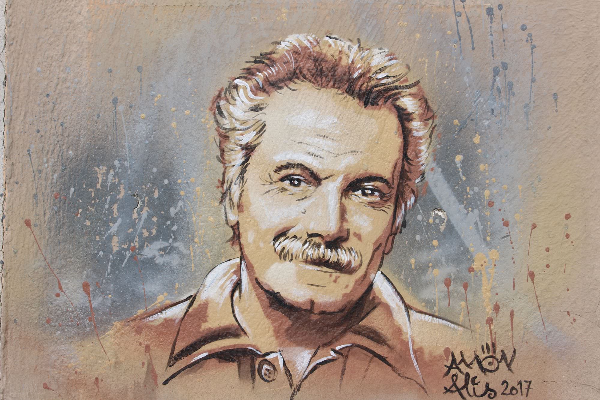 Dessin Georges Brassens