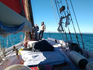 Sortie en mer Méditerranée à bord d'un vieux gréement au départ de Sète