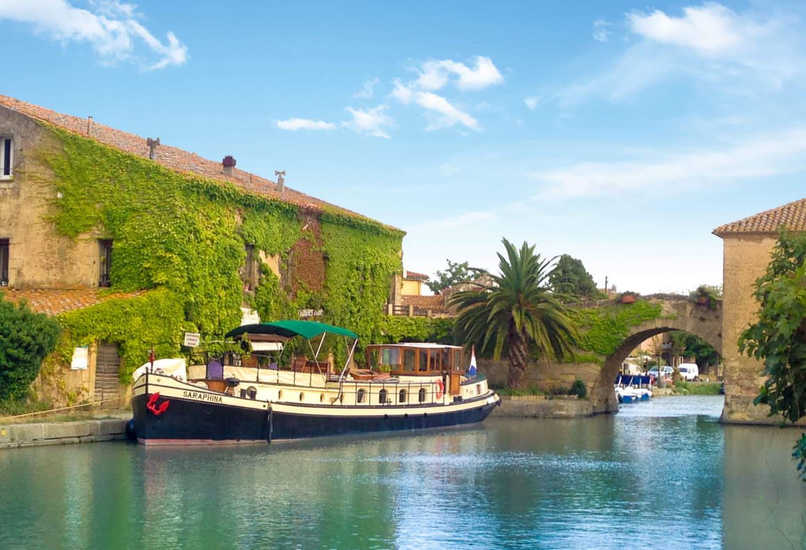 Péniche Barge Saraphina Croisière fluviale Canal du Midi