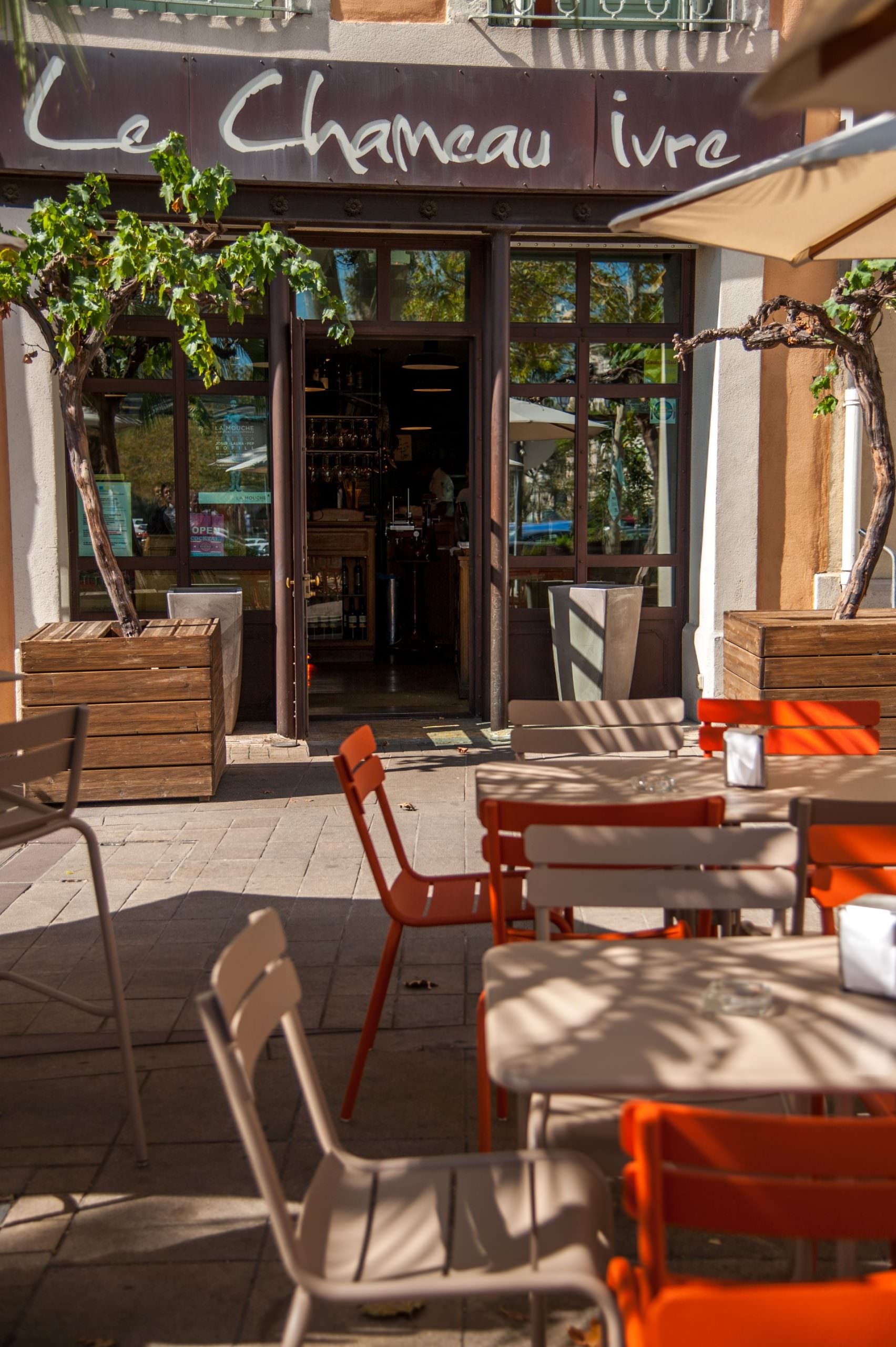 Terrasse du Chameau ivre à Béziers