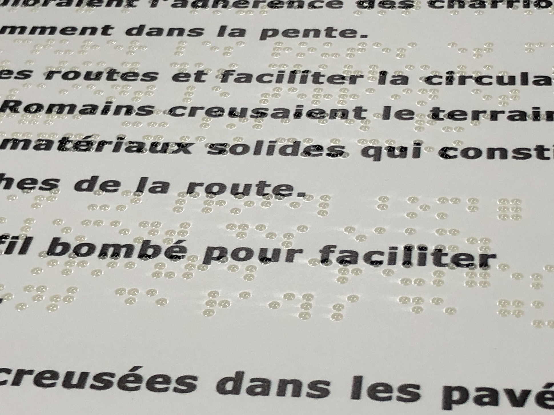 Document en braille