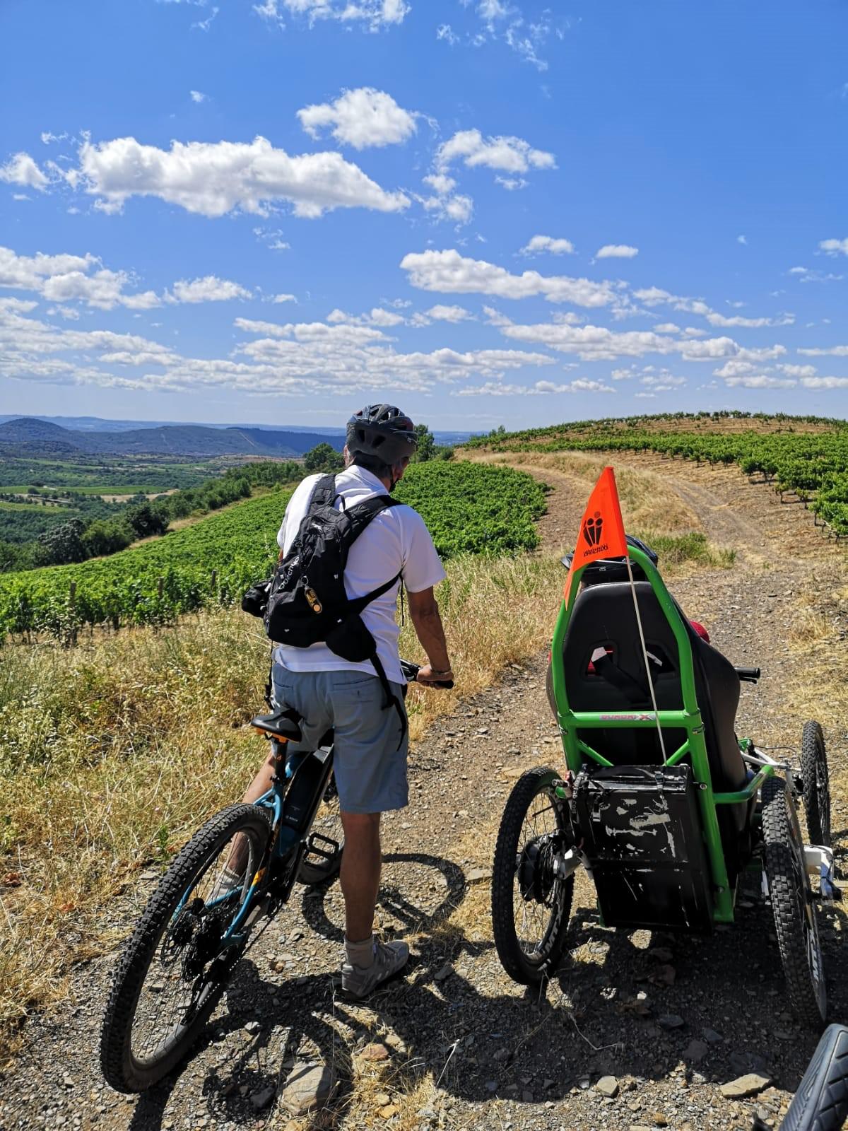 Balade à St Jean de la Blaquière en Quadrix et vélo