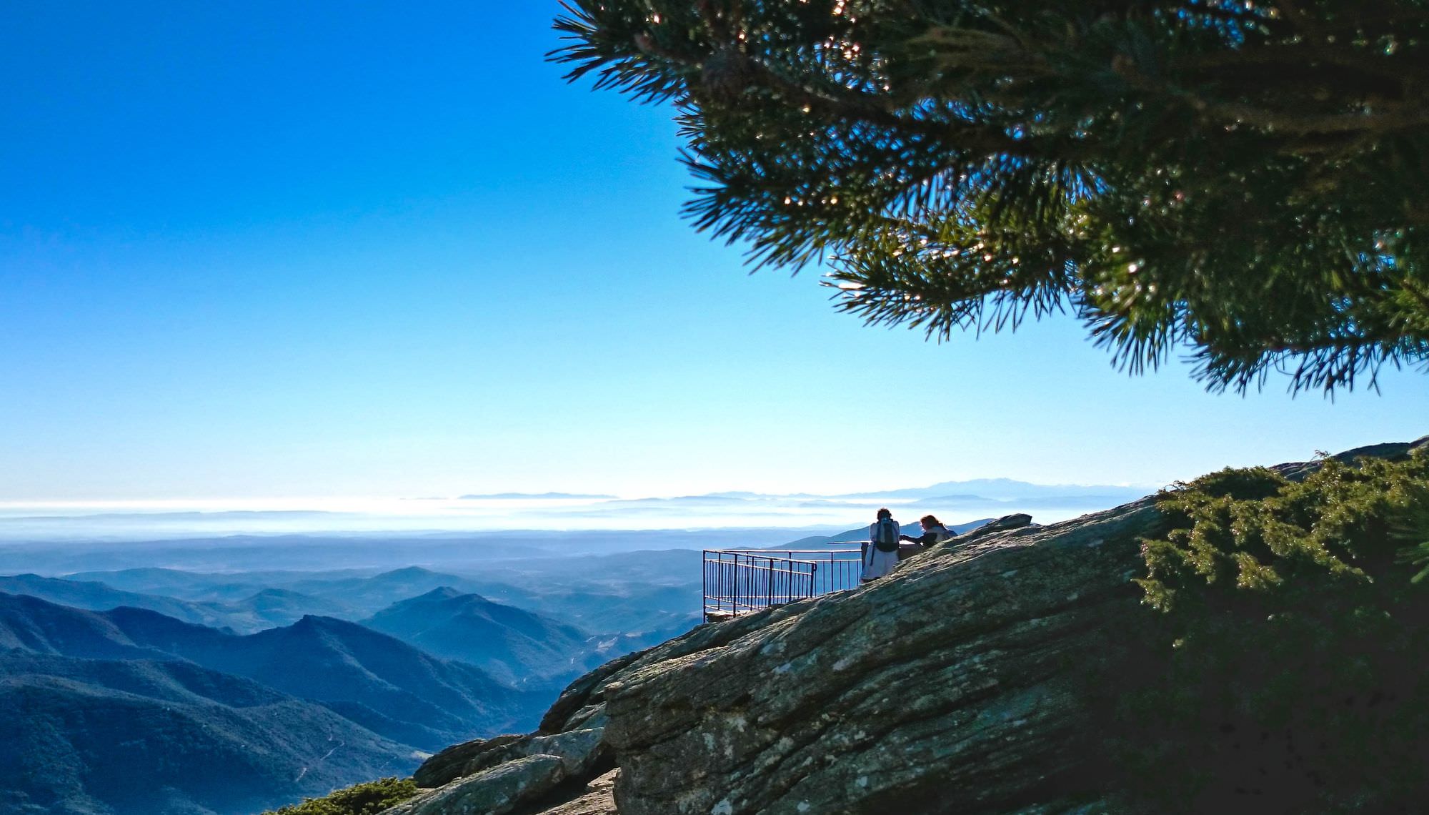 Quelle vue la table d'orientation du Caroux !