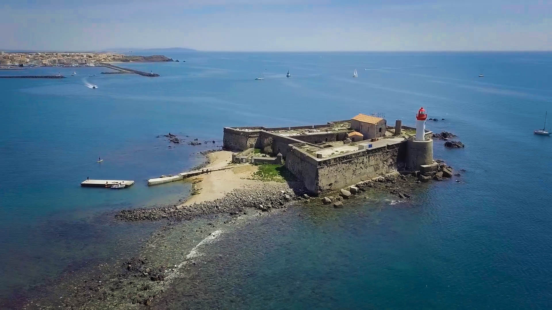Le Fort Brescou au Cap d'Agde © E.Brendle