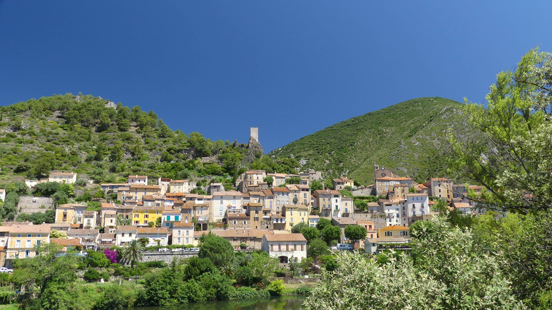 Roquebrun, le 