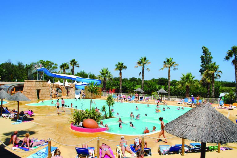 Piscine du Camping club l'Air Marin à Vias