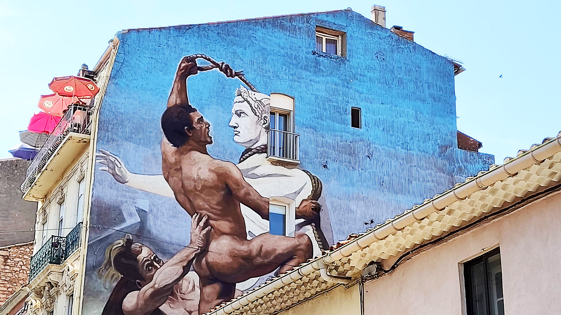 Oeuvre de Street-Art du MaCO de Sète