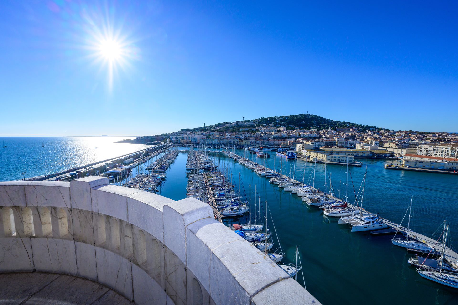 Vue du Phare de Sète