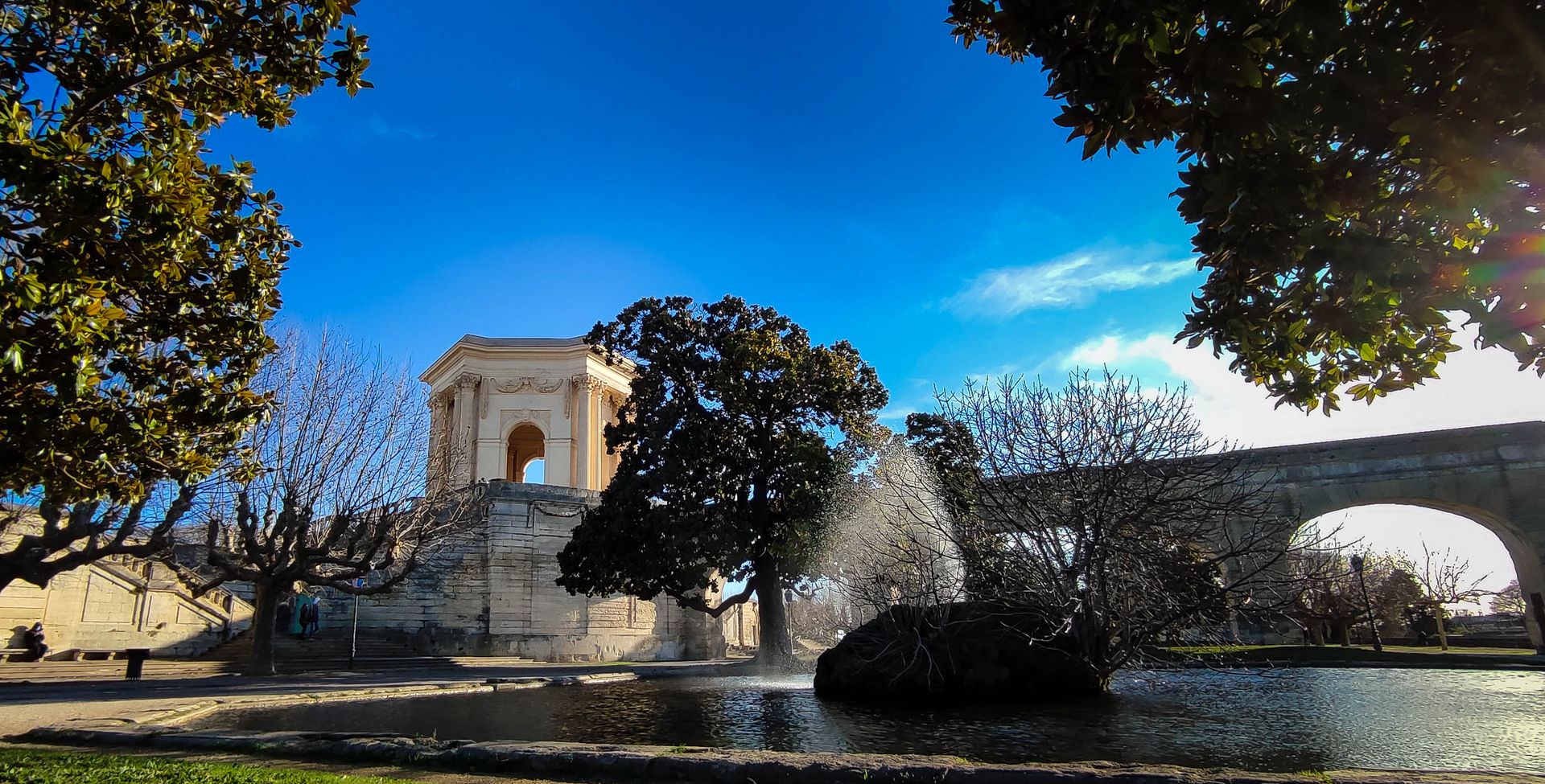 Château d'eau du Peyrou à Montpellier