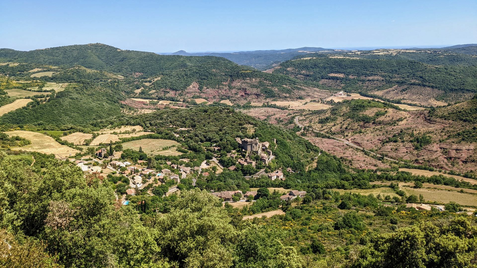 Panorama sur Dio-et-Valquières © Gilles Delerue panorama sur Dio-et-Valquières