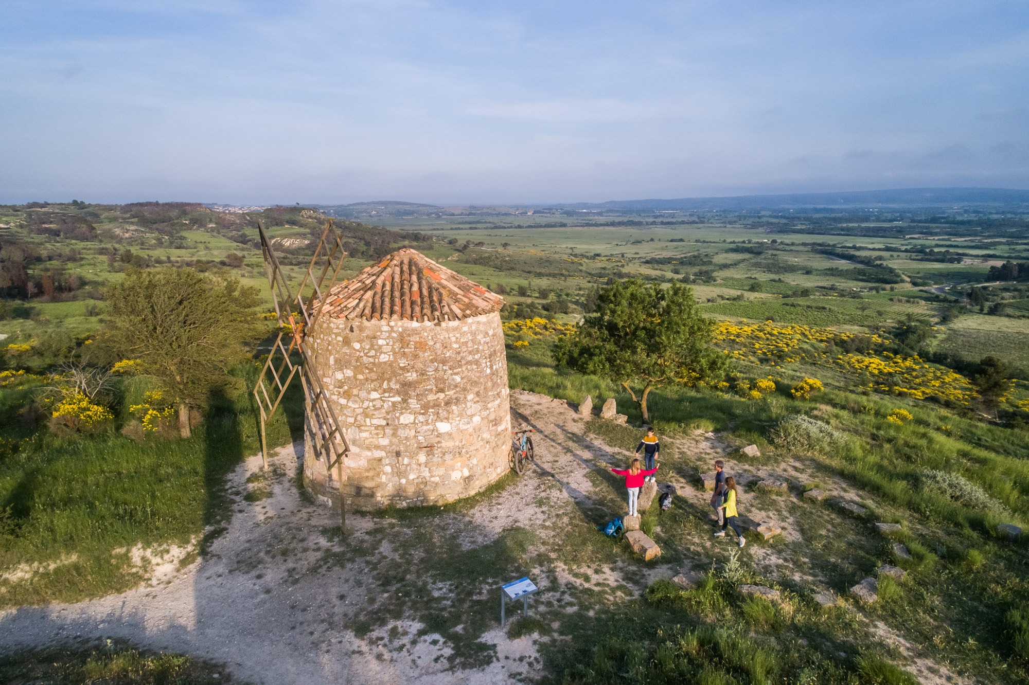 Moulin d'Ensérune © O. Octobre Moulin d'Ensérune