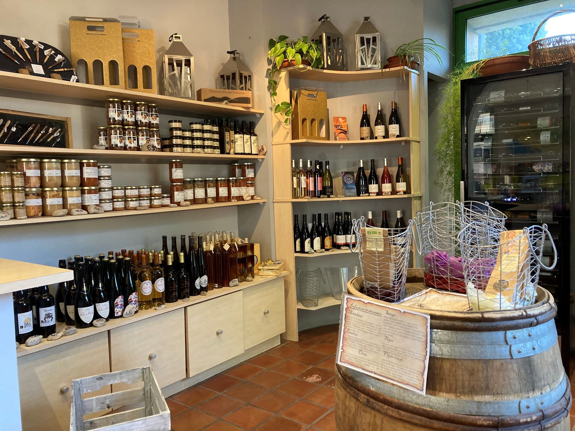 Boutique du terroir © Office de Tourisme du Grand Orb Boutique du terroir