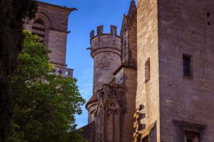 Détails de la cathédrale Saint Nazaire à Béziers