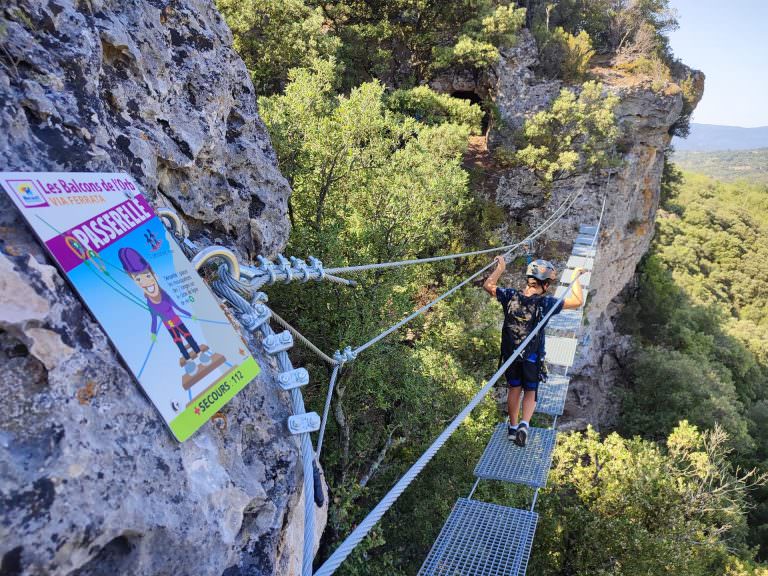 Via Ferrata - Les Balcons de l'Orb
