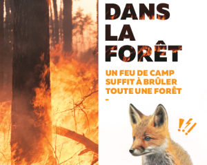 Affiche été 2023 campagne prévention, incendies ®Entente Valabre Hérault