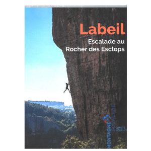 couv topo Labeil - escalades au rocher des Esclops © CT34 FFME