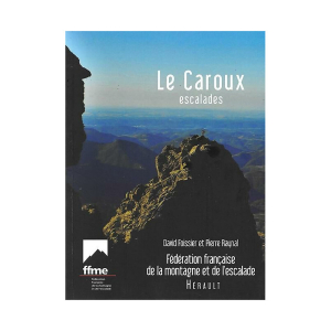 couverture topo Escalade au Caroux © CT34 FFME