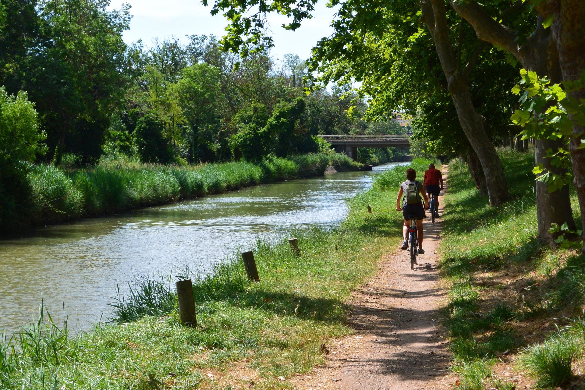 Canal du Midi en vélo