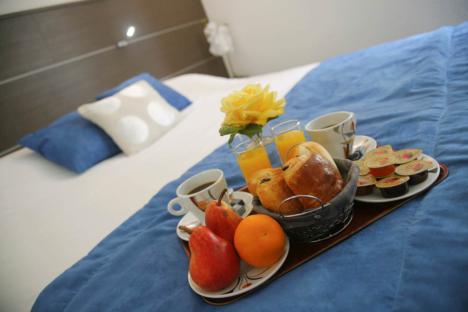 © Hôtel Gil de France Chambre double à l'Hôtel Gil de France