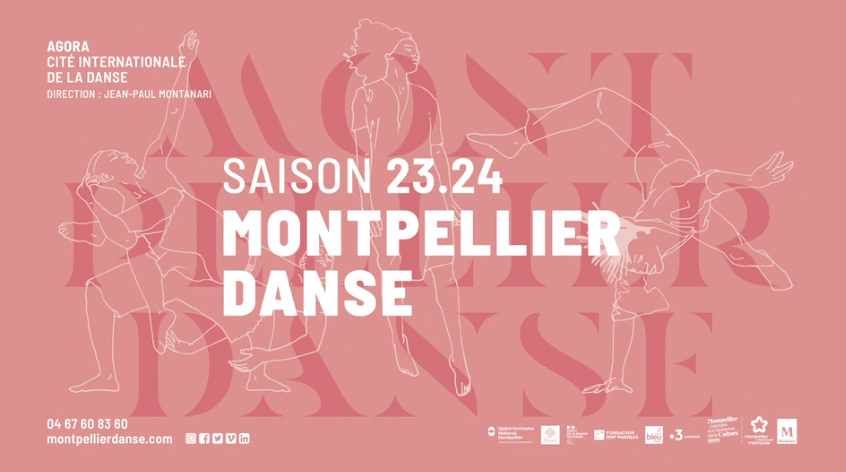 Affiche Festival Montpellier danse 2023-2023