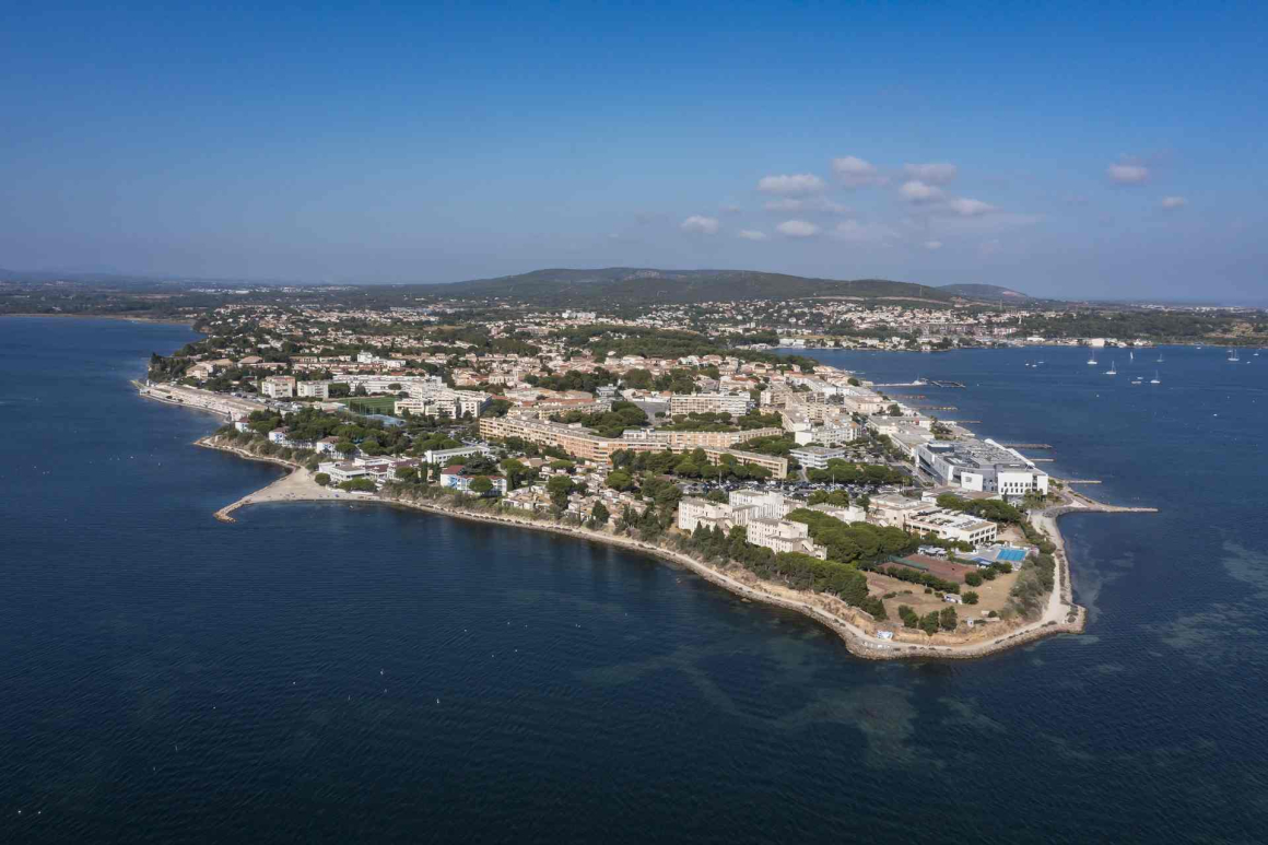 Vue aérienne de Balaruc-Les-Bains