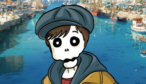 Affiche du jeu de piste à Palavas-Les-Flots "Le fabuleux destin d'Alexis Marin"