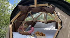 Dodôme étoilé au Camping Domaine de Gatinié à Lamalou les Bains