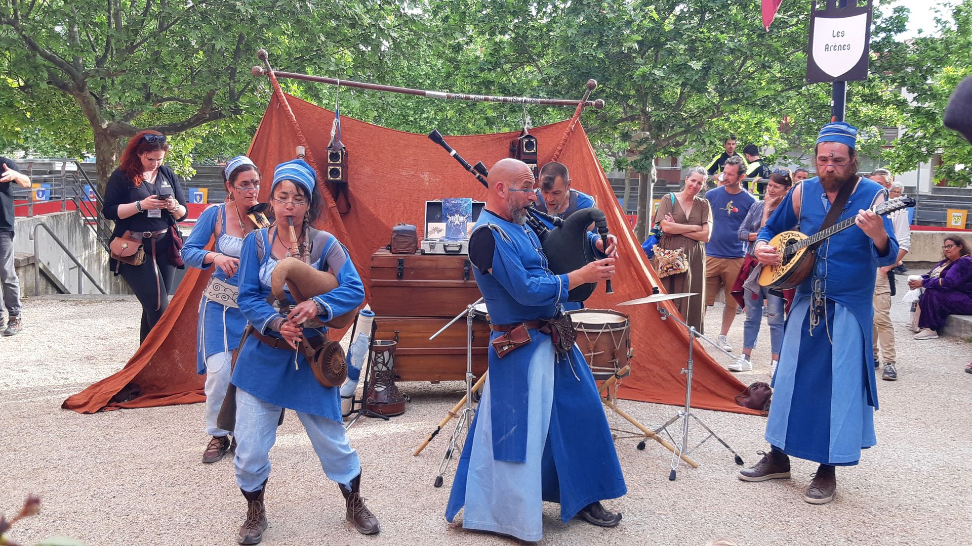 Les Médiévales en Grand Pic Saint-Loup © Murielle Sanz Fête des Médiévales à Saint-Mathieu-de-Tréviers près du Pic Saint-Loup