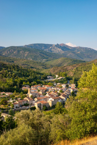 Village de Prémian dans le Haut-Languedoc