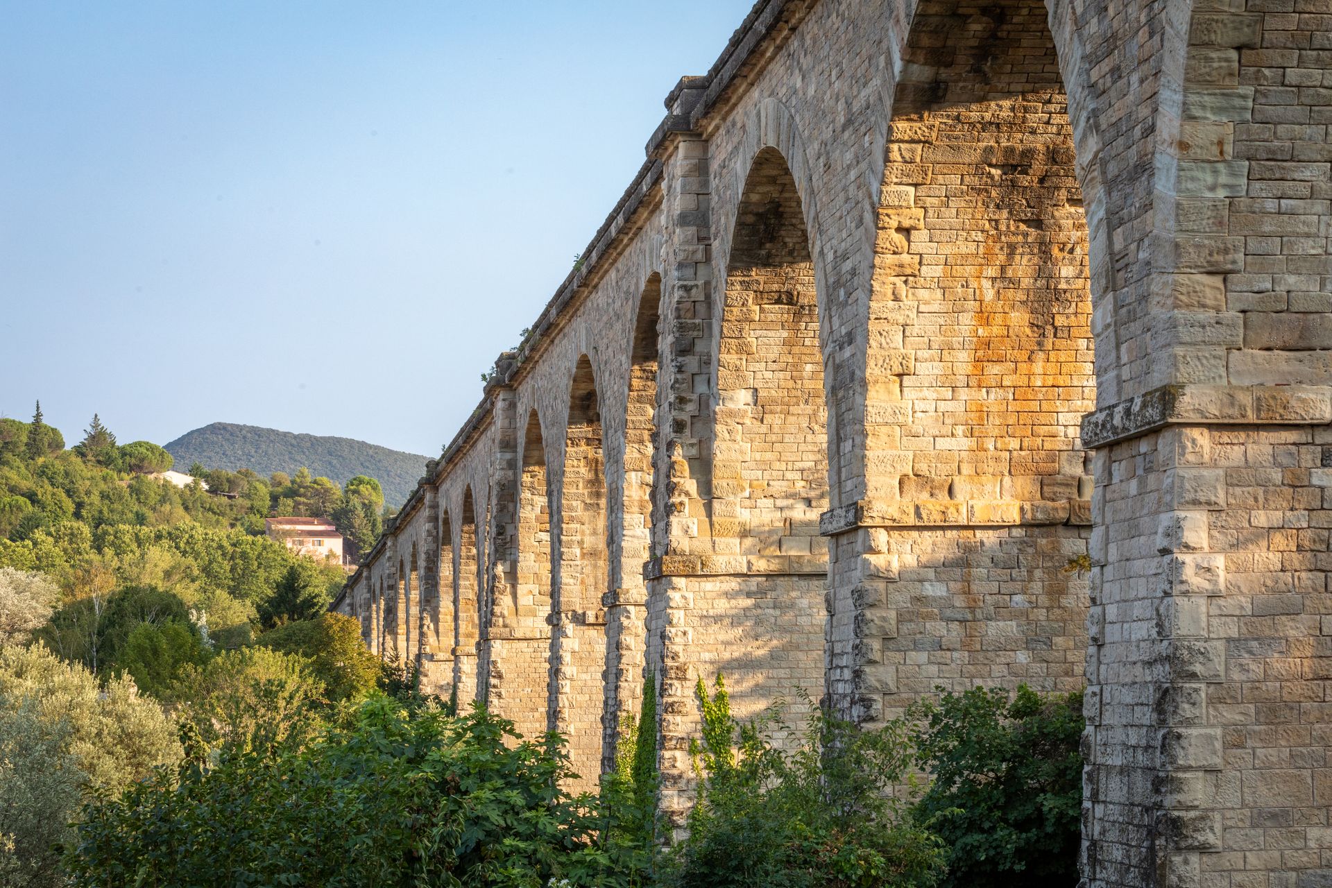 Viaduc ferroviaire de Bédarieux © Sedat Yagiz - PNRHL Viaduc ferroviaire de Bédarieux