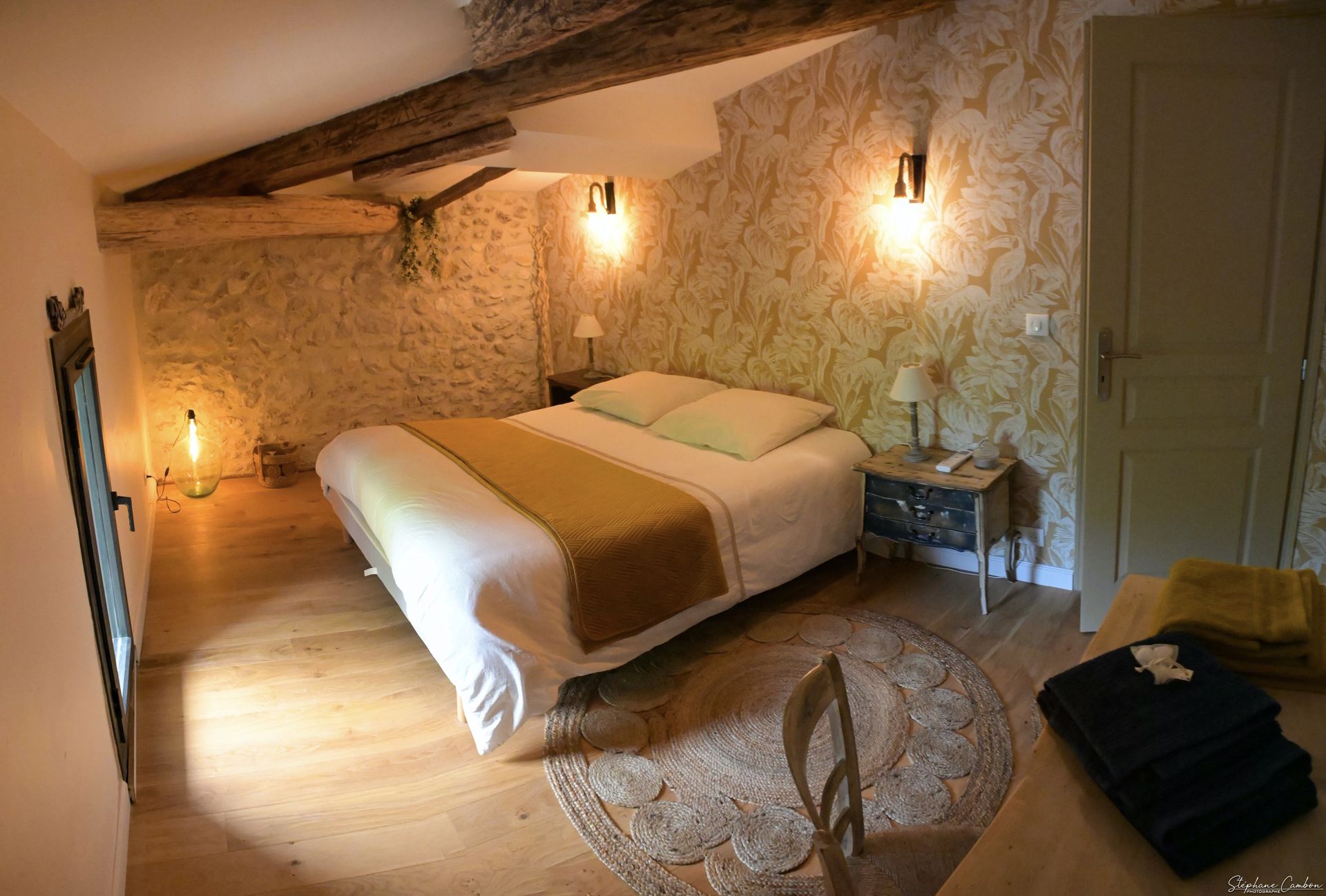 Chambre d'hôtes L'Usclasienne © Stéphane Cambon Suite Bergamote à la chambre d'hôtes L'Usclasienne