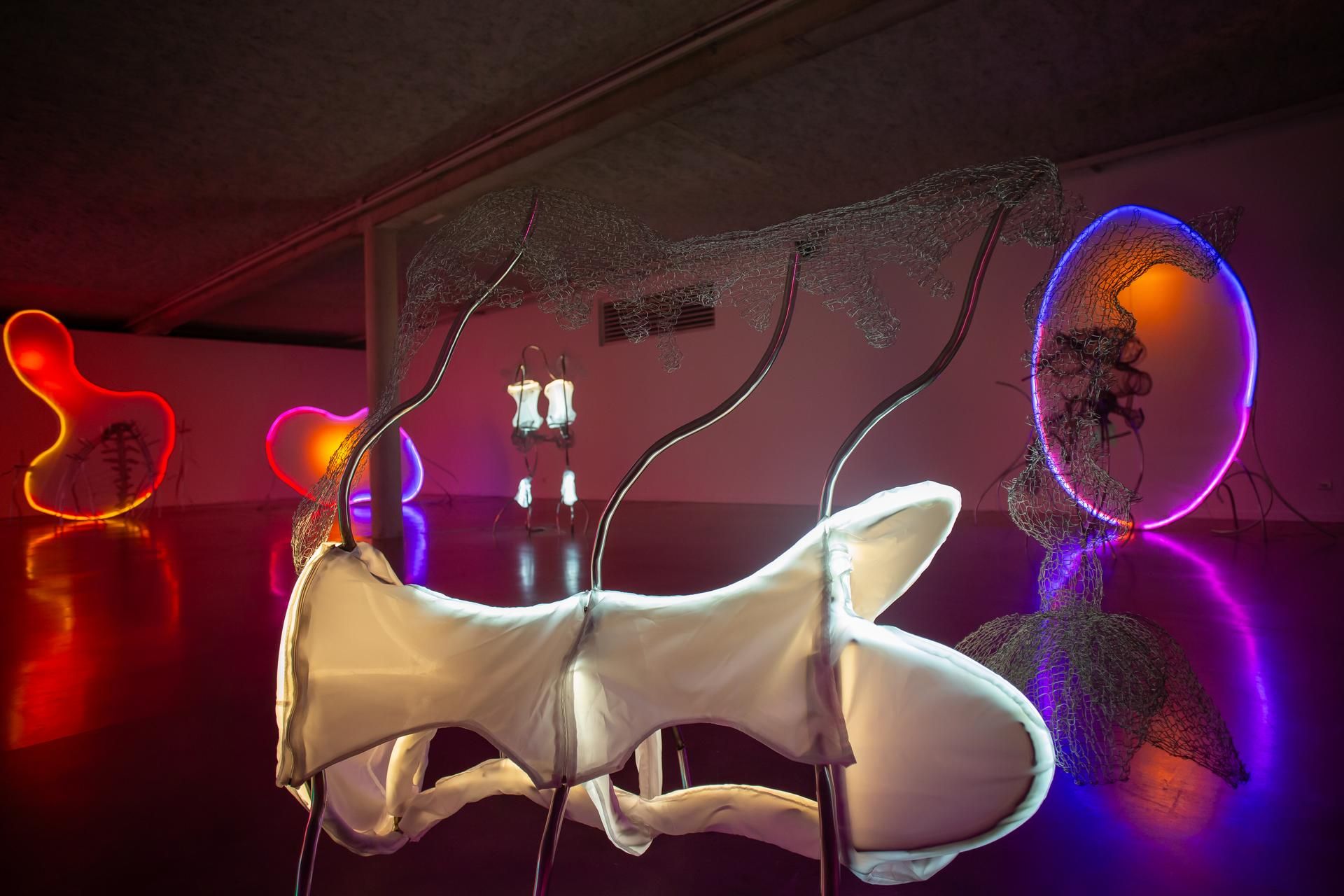 Exposition d'oeuvres d'art contemporain au MRAC Occitanie à Sérignan