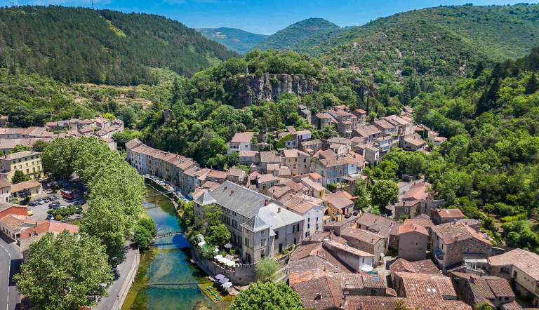 Vue aérienne de Lunas