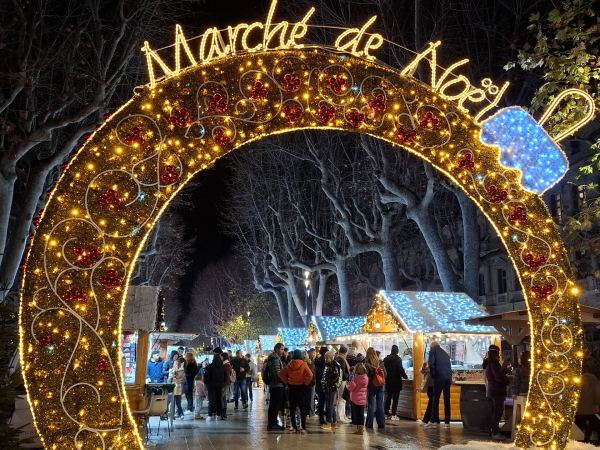 Marché de Noël © Murielle Sanz Marché de Noël à Béziers