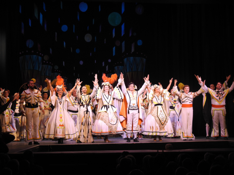 Spectacle au théatre de Lamalou-les-bains
