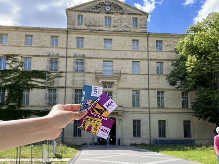 City Card devant le Musée Fabre