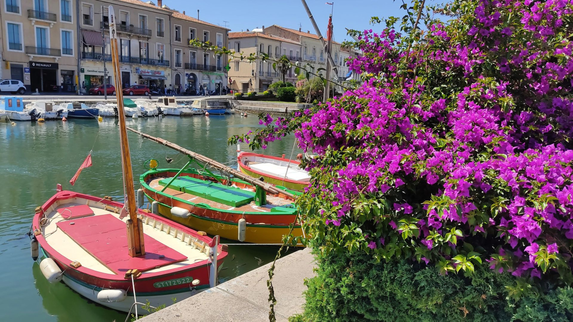 Vue sur le Canal de Sète