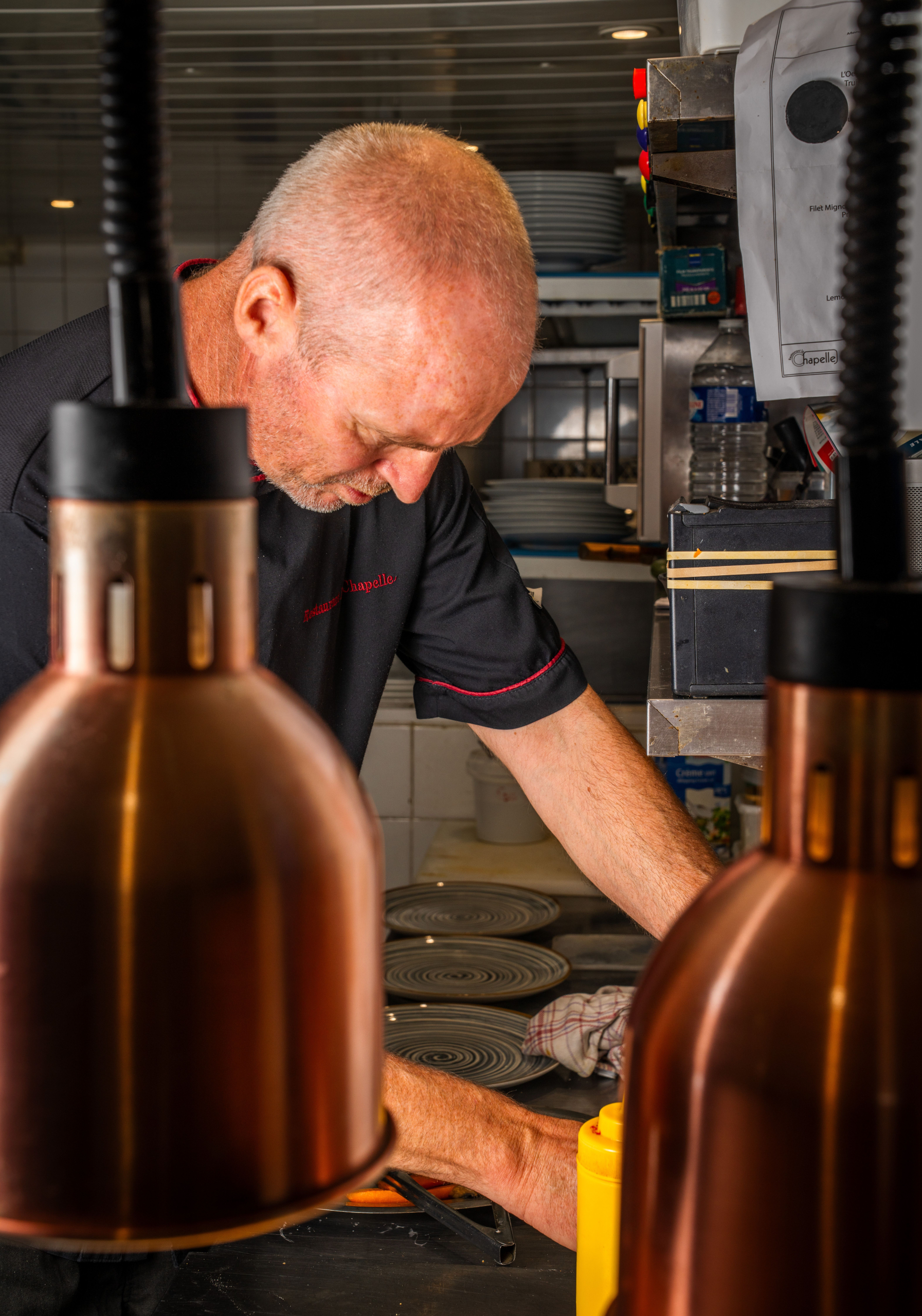 David Jaillon, chef du restaurant La Chapelle