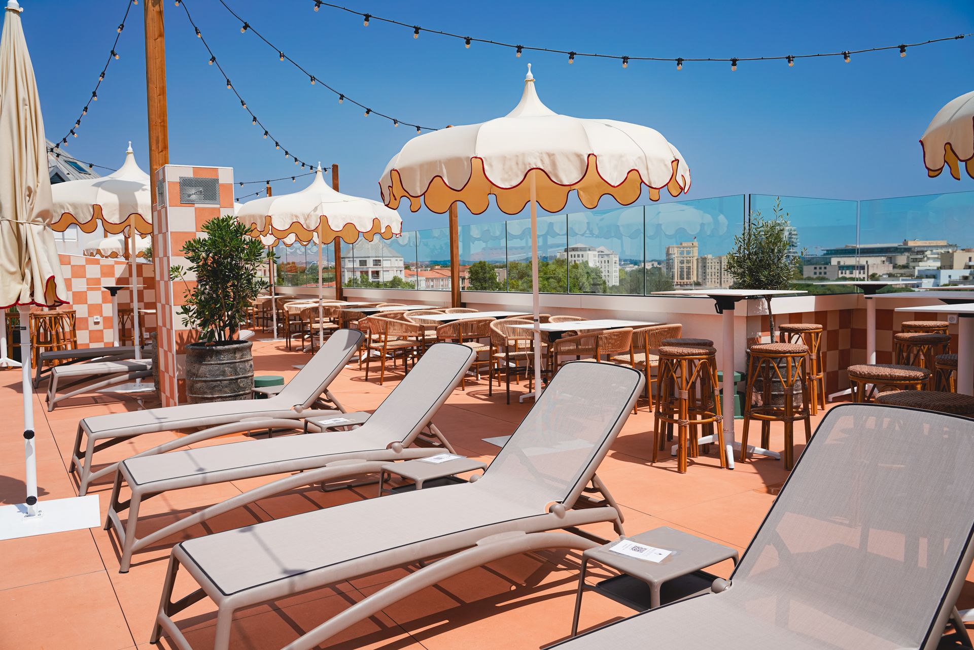 Rooftop de l'Appart Hôtel Le Miranove