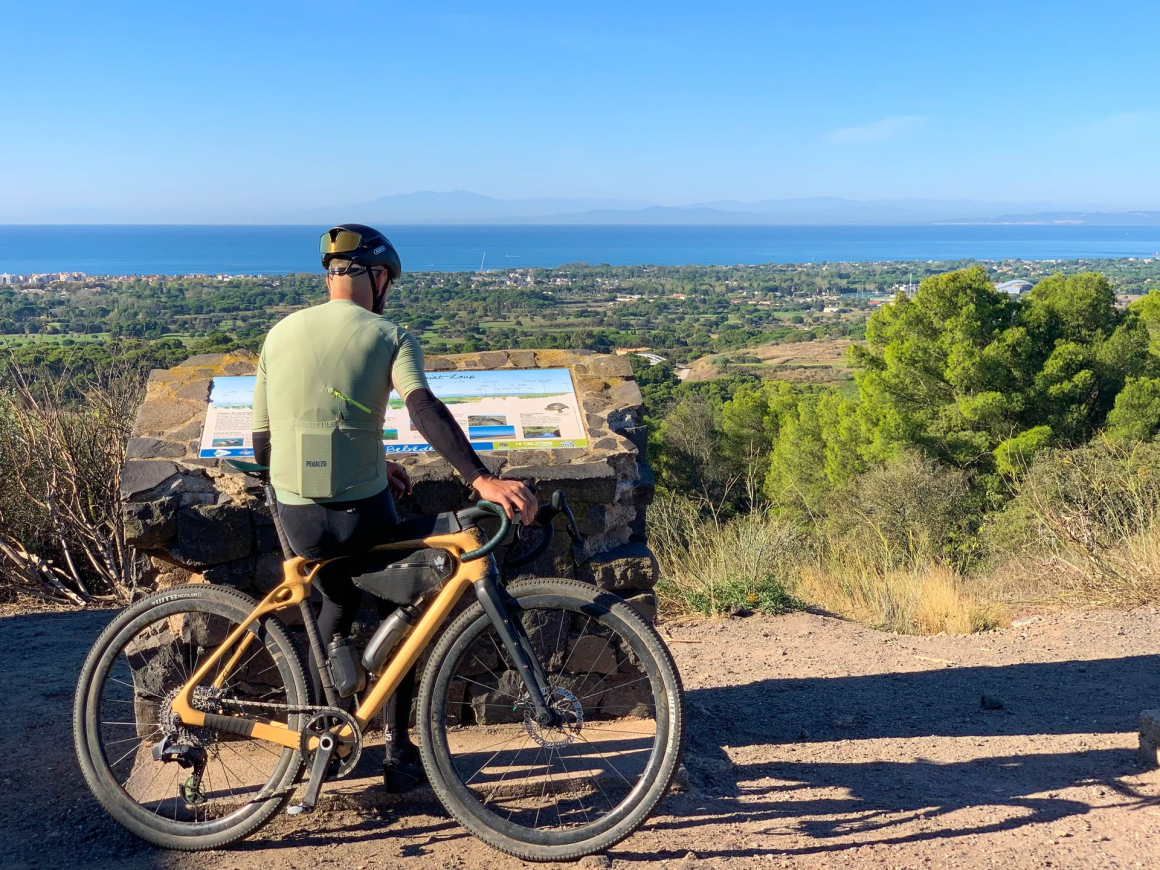 Gravel au belvédère du Mont St Loup au Cap d'Agde