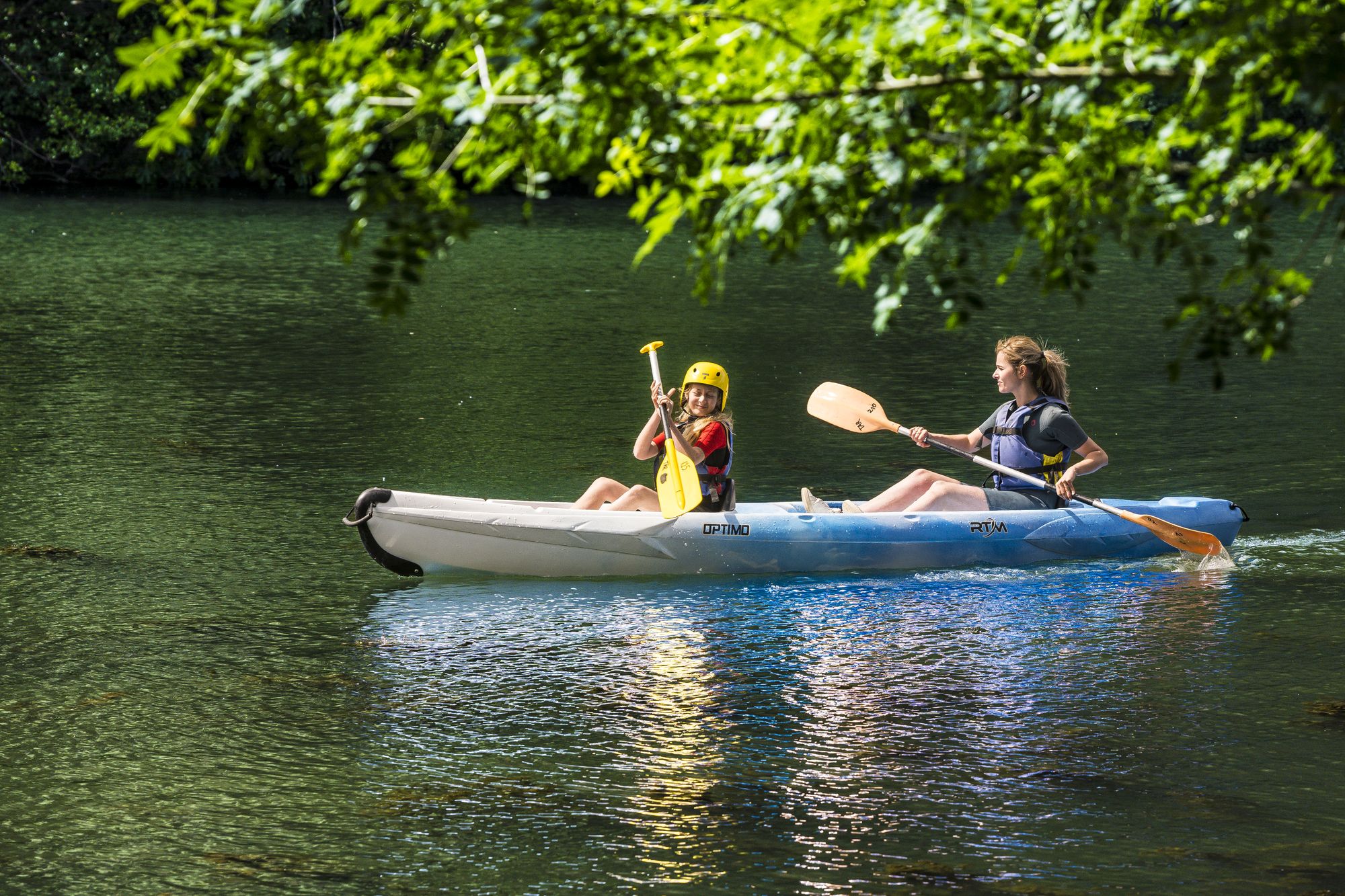 Descente de l'Orb en canoë