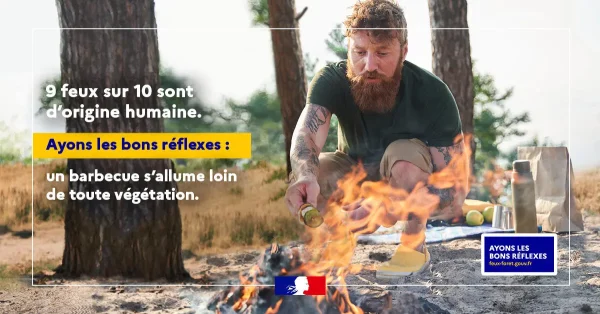 campagne 2026 prévention feux de forêt ® Ministère Transition Ecologique