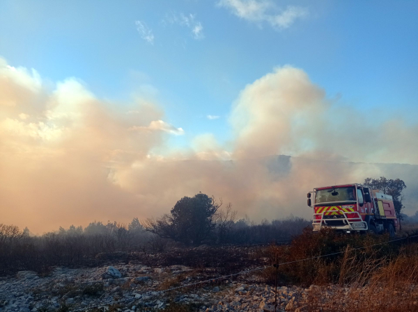 incendie @T. Alignan