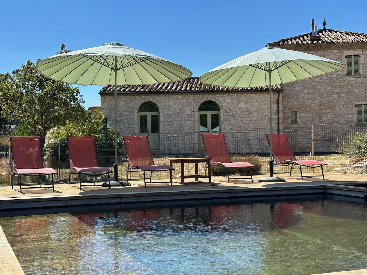 Piscine du Mas des Sauges à Saint-Matthieu de Tréviers