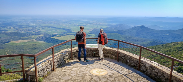 Randonneurs au Mont St-Baudille